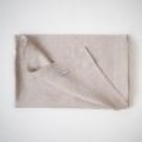 So Linen Natural Handmade Table Cloth Beige New With Tags - Picture 1 of 5